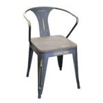 TH-160V Metal Steel Restaurant Chairs