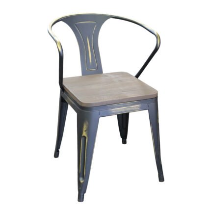 TH-160 Vintage Metal Dining Chair