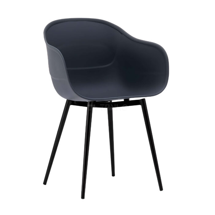 TH-1009 Plastic Chair With Metal Legs