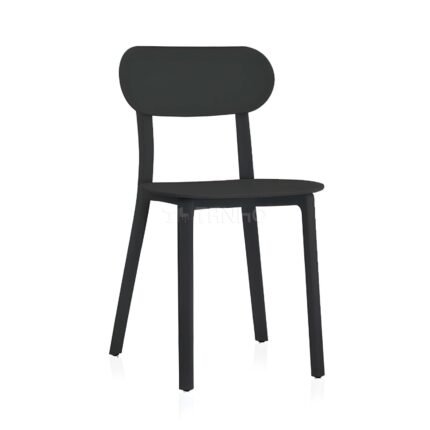 TH-595B Outdoor Black Plastic Chairs