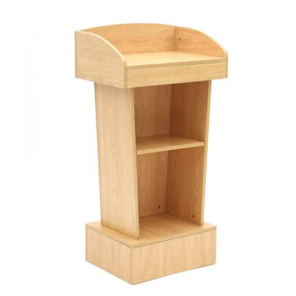 TH-X002 Natural Wood Finish Restaurant Cashier Stand