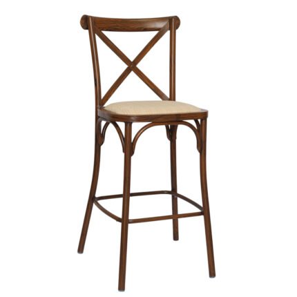 TH-367W Retro Metal Bar Stools