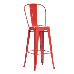 TH-338R Red Tolix Bar Stool