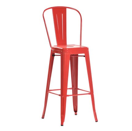 TH-338R Red Tolix Bar Stool