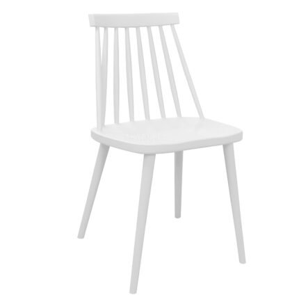TH-551W White Plastic Chairs