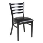 TH-137B Restaurant Ladder Back Metal Chairs
