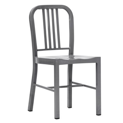 TH-101MB Matte Black Metal Restaurant Chairs