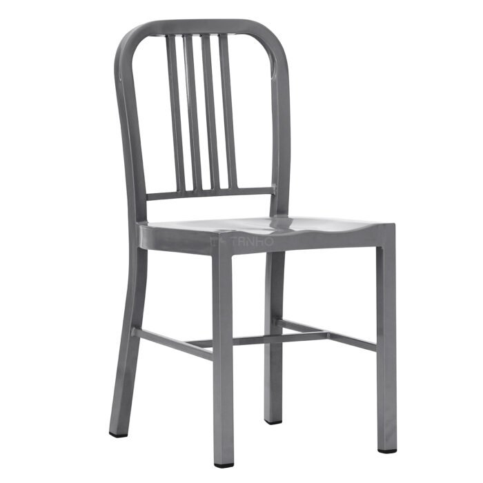 TH-101MB Matte Black Metal Restaurant Chairs