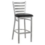 TH-337S Restaurant Metal Ladder Back Bar Stools