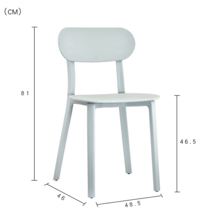 TH-595W Commercial Plastic Chairs