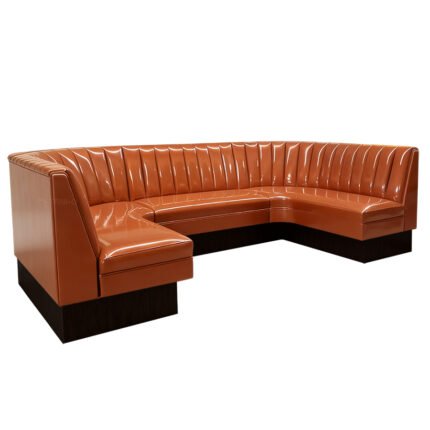 TH-950O U Shaped Restaurant Booths, Customizable
