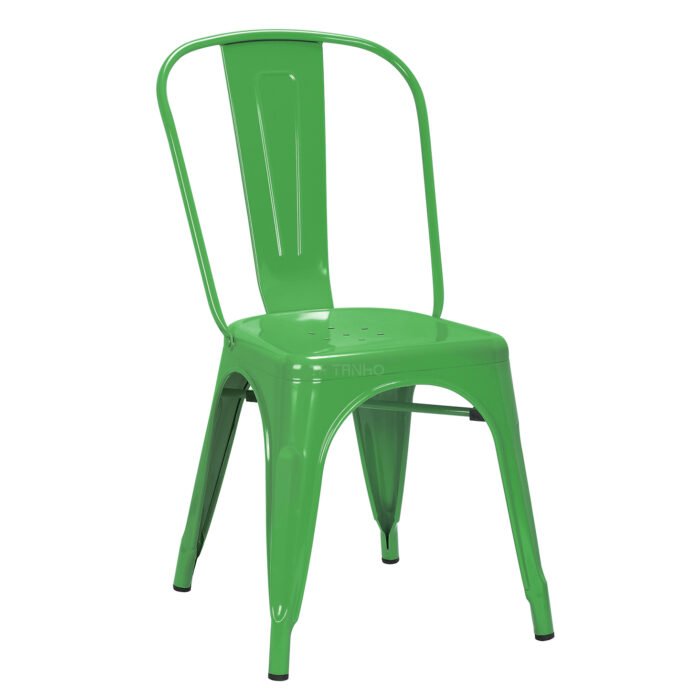 TH-138G Restaurant Metal Green Tolix Chairs