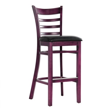 TH-326 Wood Ladder Back Counter Stool