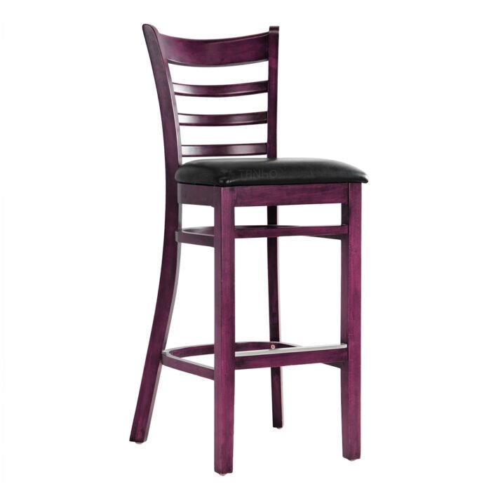 TH-326 Wood Ladder Back Counter Stool