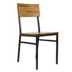 TH-162 Wood and Metal Restaurant Chairs