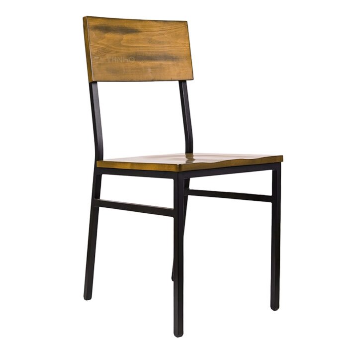 TH-162 Wood and Metal Restaurant Chairs