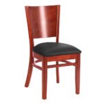 TH-115M Wooden Restaurant Chairs With Cushions