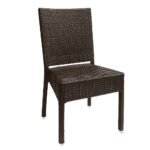 TH-515BR Brown Rattan Outdoor Chairs