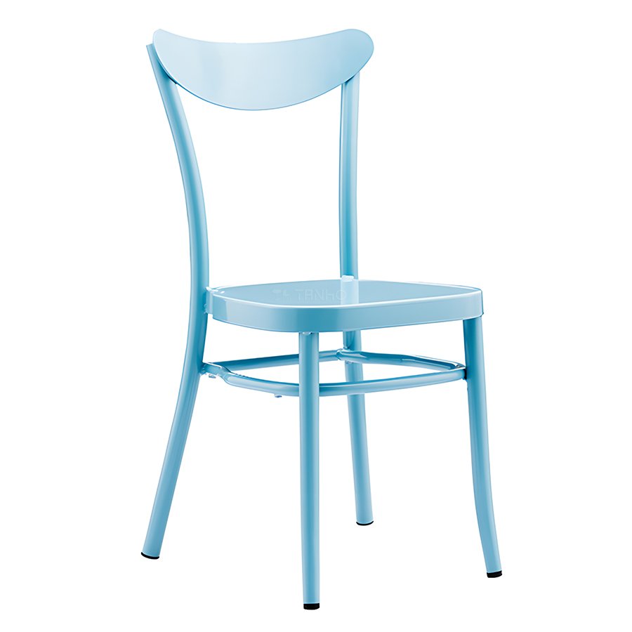 TH-F3318BU Light Blue Metal Restaurant Chairs TH-F3318BU Light Blue Metal Restaurant Chairs