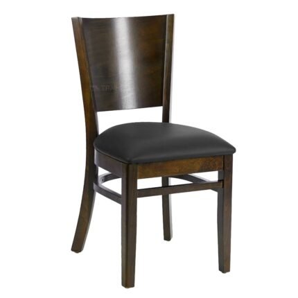 TH-115W Wood Restaurant Chairs With Cushions