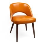 TH-182O Orange PU Hotel Lobby Chairs