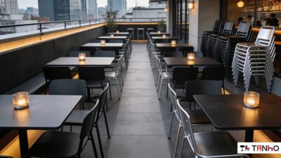 stackable dining chairs