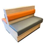 TH-937 Double Sided Restaurant Booths, Customizable