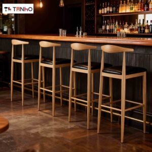 Bull Horn metal bar stools