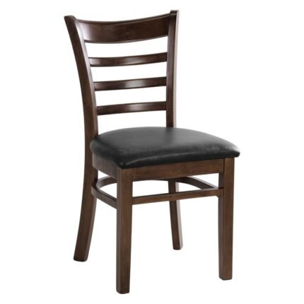 TH-126W Ladder Back Wooden Restaurant Chairs
