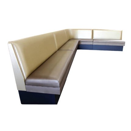 TH-933L Shaped Restaurant Booths, Customizable