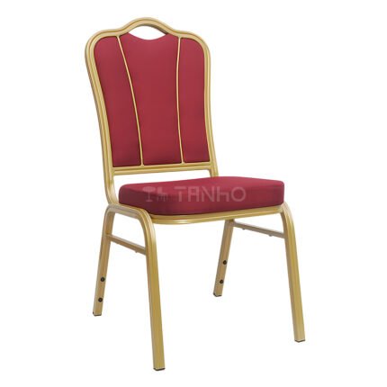 TH-BQ110 gold Stacking Banquet Chairs